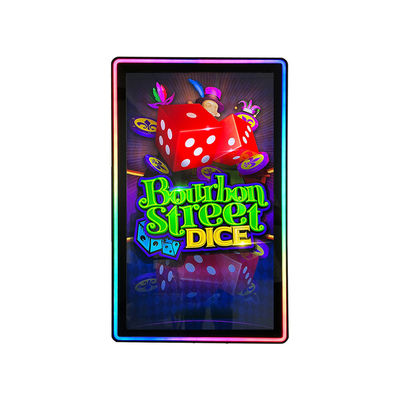 Écran tactile infrarouge de 43' avec angle de vision ultra large et bordure LED pour les jeux