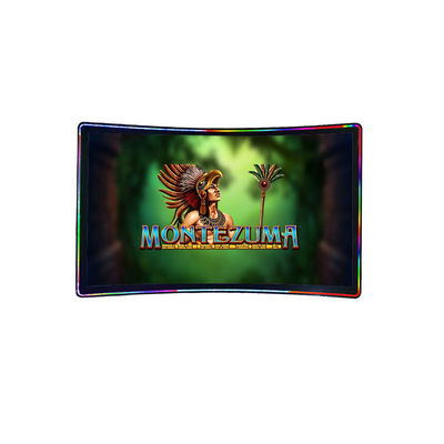 Écran tactile incurvé de 43 pouces R1500 Moniteur 4K avec barre LED Pour la machine de jeu verticale Firelink / IGS