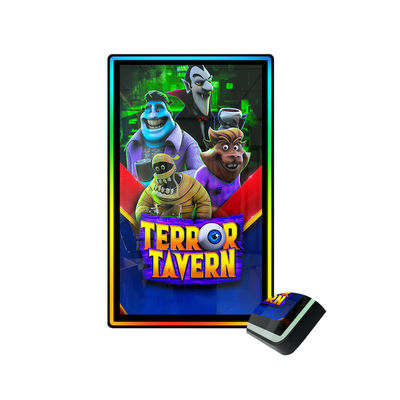 Écran tactile capacitif Kiosque de jeux verticale Moniteur tactile 27 pouces 300 cd/m2