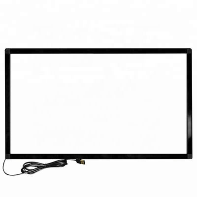 55"Inch Infrarouge Multi-touch Overlay Kit Cadre ouvert Noir 300cd/M2