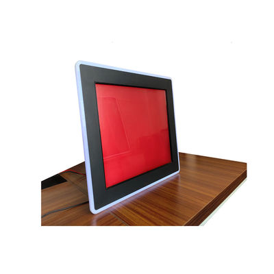Moniteur tactile infrarouge de 19 pouces avec bordure LED côté + bord