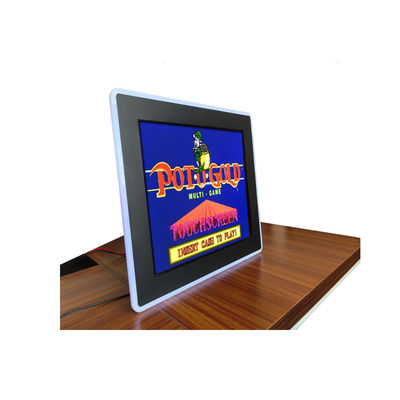 Moniteur tactile infrarouge de 19 pouces avec bordure LED côté + bord