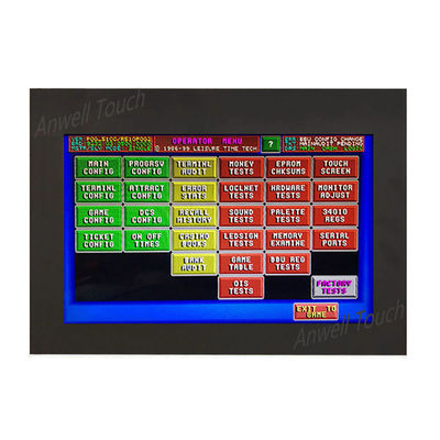 23Écran tactile de jeu à cadre ouvert de 8 pouces avec écran tactile IR