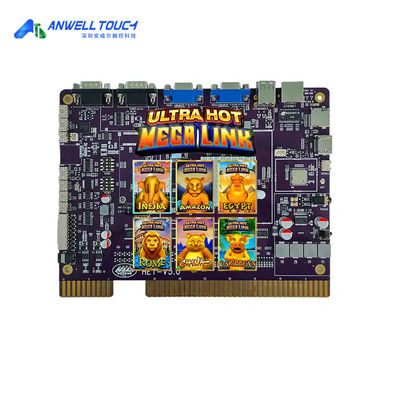 HET Skill Megalink Jeu Mega Link 6 en 1 Pcb Jeu de société US PLUG