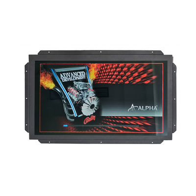 Moniteur à écran tactile infrarouge de 55 pouces pour jeux vidéo interactif avec entrées VGA/DVI/HD-MI