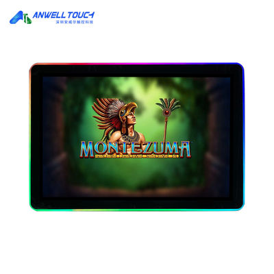 22 pouces Nouveau écran tactile TFT Pcap Moniteur LCD avec VGA CGA RS232 USB
