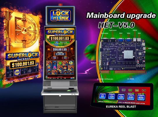 Jeu d' habileté multijoueur Super Lock 5 en 1 pour la machine de salle de jeu