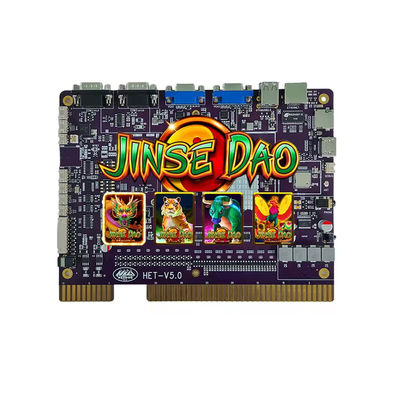Jeux de société Jinse Dao 4 en 1 Jeux multiples pour la salle de jeux