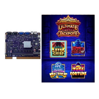 Jeu de société de compétences Jeux multiples Choix ultime 4 en 1 pour la machine de jeu