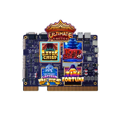 Jeu de société de compétences Jeux multiples Choix ultime 4 en 1 pour la machine de jeu