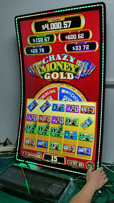 Jeu d' habileté verticale Pcb Board Crazy Money Gold Pour la machine de jeu