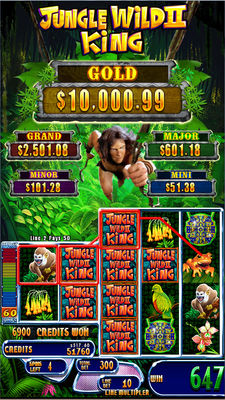 Jeu de société de compétences Jungle Wild II King