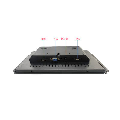 IP65 imperméable à l'eau 10,1 pouces Open Frame Style Embedded Touch Monitor 1000 Nits Avec résolution 1280*800 Utilisation en extérieur