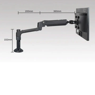 Porteur de moniteur de montage pratique et économe en espace pour le terminal LCD / écran tactile / POS de 10 à 22 pouces