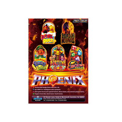 IGS Phoenix 5in1 Vertical Skill Game PCB Board Anglais\Chinois Garantie d'un an