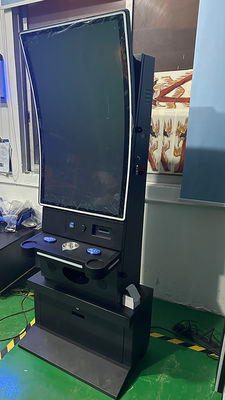 PCPA courbe touche machine à sous base armoire de jeu de compétence moniteur tactile métal 43 pouces