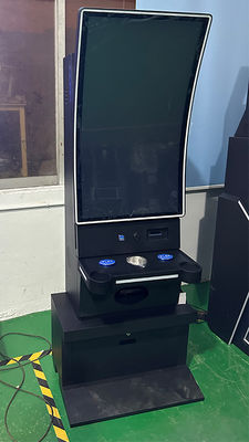 PCPA courbe touche machine à sous base armoire de jeu de compétence moniteur tactile métal 43 pouces