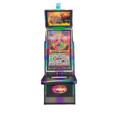 Cabinet de machines à sous de 43 pouces avec écran tactile en C courbé pour machines de jeux 165kg