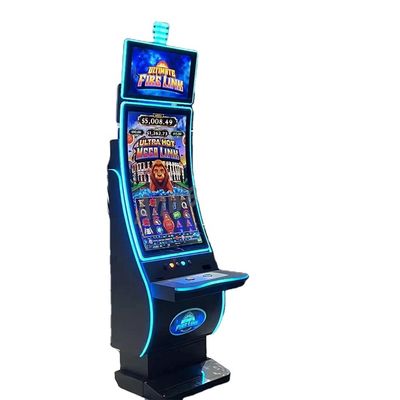 Cabinet de machines à sous de 43 pouces avec écran tactile en C courbé pour machines de jeux 165kg