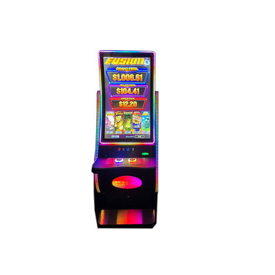Cabinet de machines à sous de 43 pouces avec écran tactile en C courbé pour machines de jeux 165kg