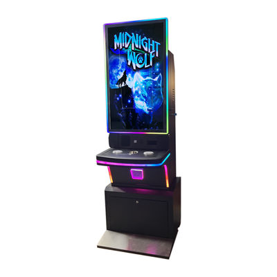 43 pouces de métier de jeu de l' armoire de jeu machine à sous avec moniteur tactile capacitif pour les jeux de tir / foudre