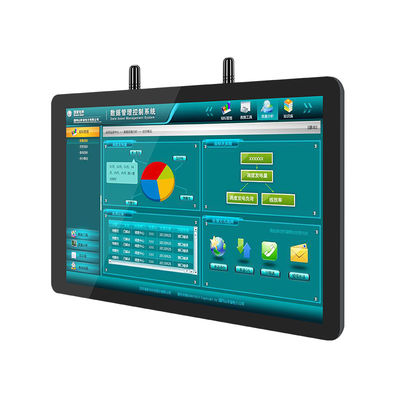 10Écran tactile industriel tout-en-un noir pour Windows et Linux