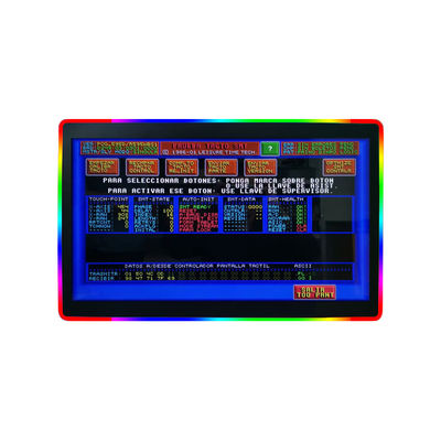 3840x2160 Jeux 4k 43'' Écran tactile infrarouge Moniteur 178° Angle de vue 300 Cd/M2 Et bordure latérale étroite+bordure