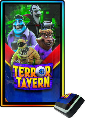 Écran tactile interactif de jeu de 43' 4k avec bordure LED réglable et temps de réponse de 5 ms