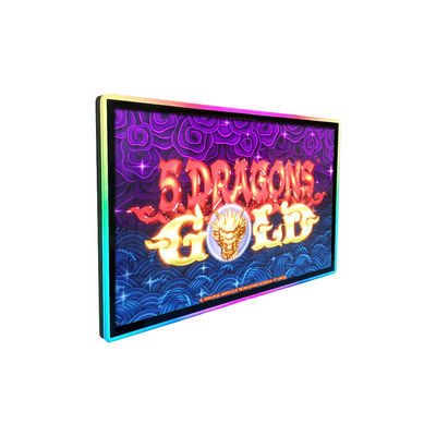L'écran tactile de qualité industrielle à LED à bord de bord de jeu projeté 23,8"
