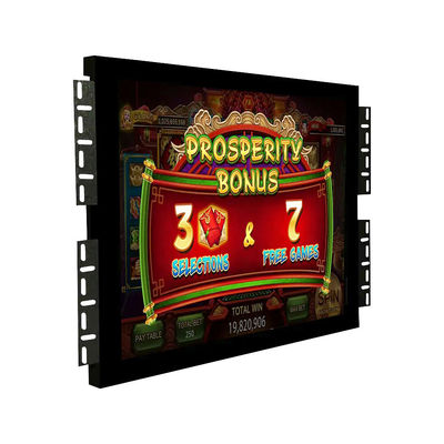 Moniteur tactile de jeu IR en verre trempé de 19 pouces hauteur 4:3 pour Pog/Wms