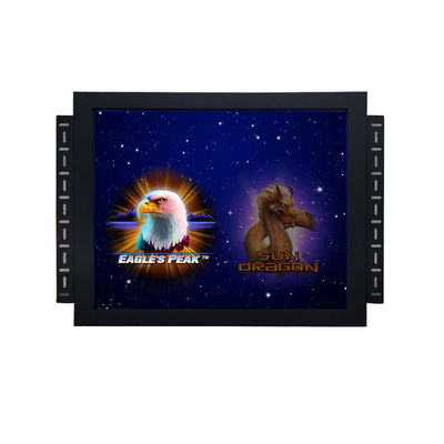 Moniteur tactile de jeu IR en verre trempé de 19 pouces hauteur 4:3 pour Pog/Wms