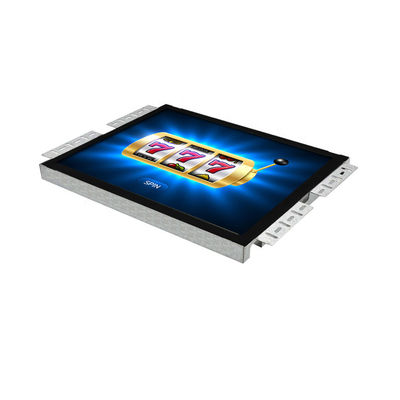 Moniteur tactile IR de jeu de 17' 1280×1024 avec rapport de contraste 1000:1