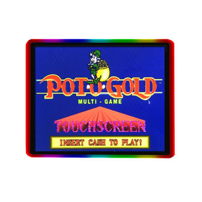 Moniteur tactile de jeu de 19 pouces avec connecteur USB/RS232