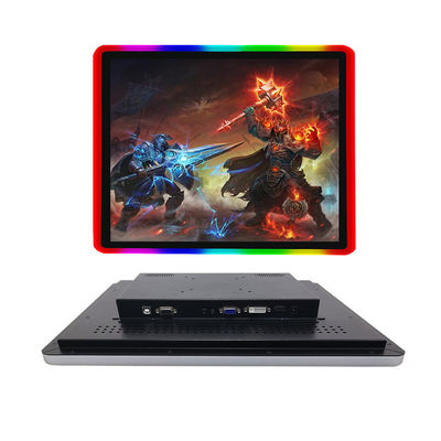 Moniteur tactile de jeu de 19 pouces avec connecteur USB/RS232