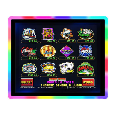 Moniteur tactile de jeu de 19 pouces avec connecteur USB/RS232
