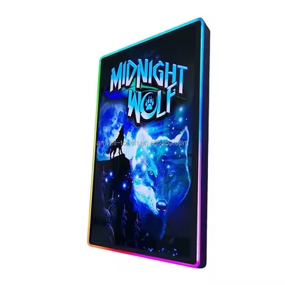 27' PCAP 3M/ELO Touch Gaming Monitor Bar LED latérale 16,7M Pour les jeux de machines à sous