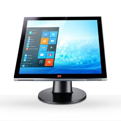 Ordinateur tout-en-un à écran incurvé compatible avec le protocole Microtouch 3M/ELO, avec alimentation AC 110-240V/50-60Hz